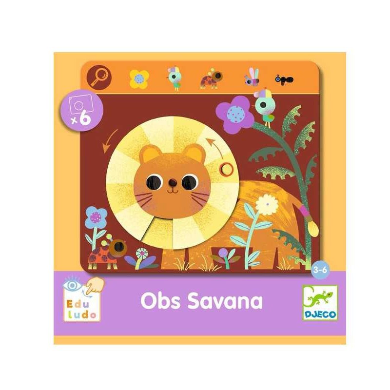 Boite de Eduludo : Obs Savana - Djeco