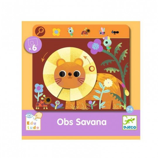 Eduludo : Obs Savana - Djeco Djeco - 2