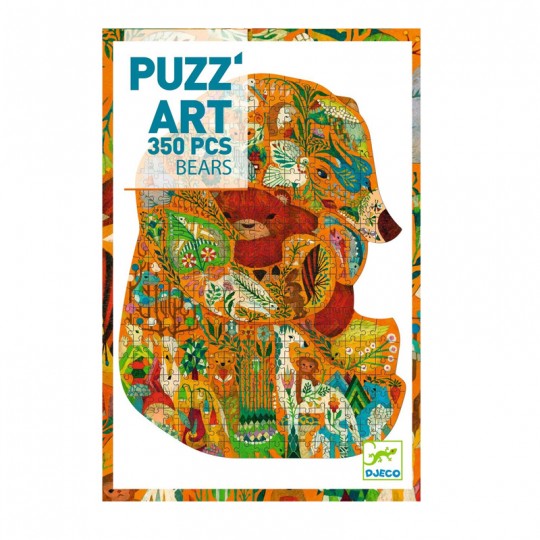Puzzle Puzz' Art 350 pcs Ours - Djeco Djeco - 2