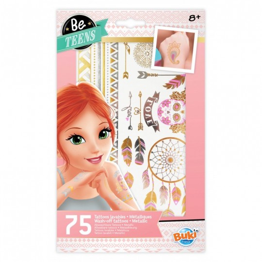75 tattoos métallique - Buki Buki France - 1