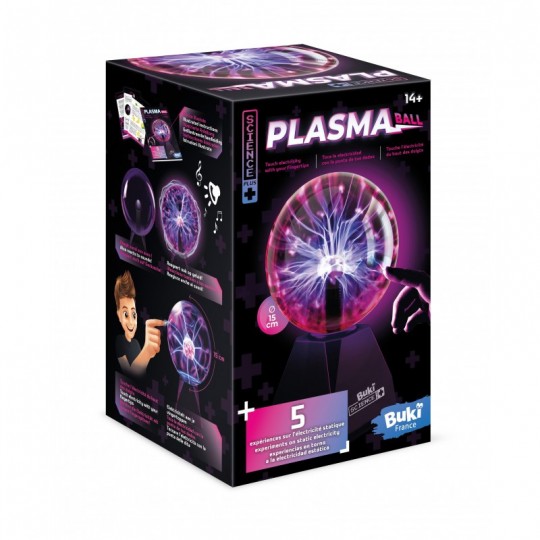 Boule Plasma 15 cm - Buki Buki France - 2