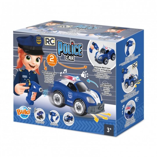 Voiture police R/C - Buki Buki France - 2
