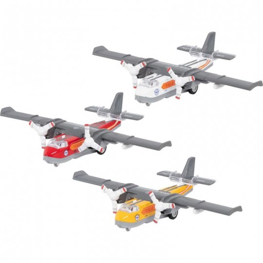 Avion avec son, Véhicule à rétrofriction en métal - Goki Goki - 2