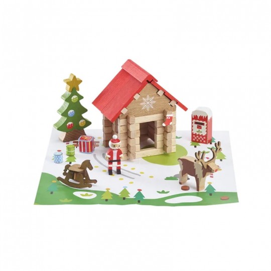 La Cabane du Père Noël 60 pièces - Jeujura Jeujura - 1