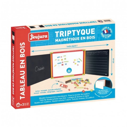 Tableau mural Triptyque magnétique - Jeujura Jeujura - 1