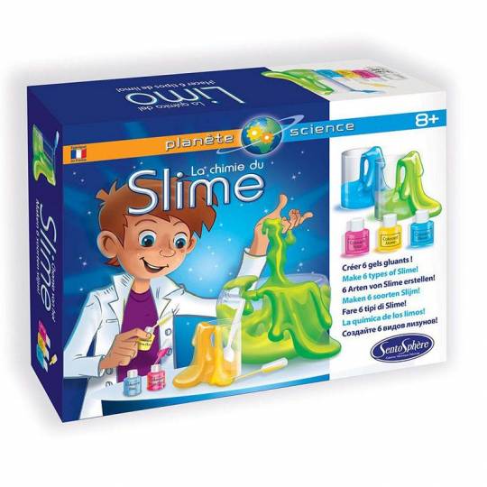 Planète science : la chimie du slime - Jeux et jouets Sentosphère - Avenue  des Jeux