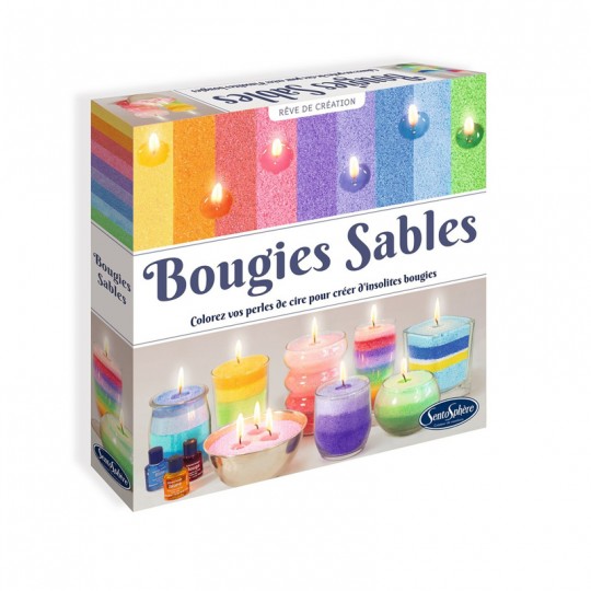 Kit Créatif Bougies Sables - Sentosphère SentoSphère - 1