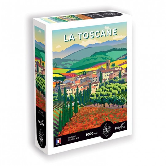Puzzles 1000 pcs Paysage de Toscane - Calypto Calypto - 2