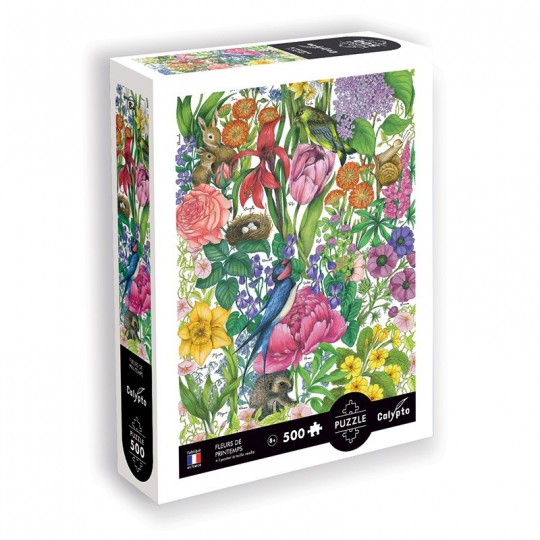 Puzzle 500 pcs Les Fleurs de Printemps - Calypto Calypto - 1