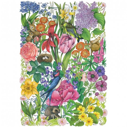Puzzle 500 pcs Les Fleurs de Printemps - Calypto Calypto - 2