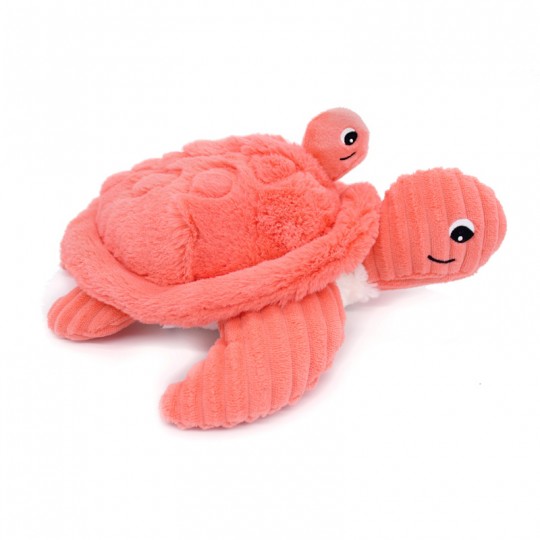 Peluche Les Ptipotos : tortue Sauvenou maman et son bébé Corail Les Déglingos - 2