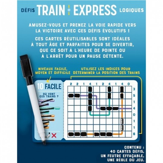 Train Express : Jeu de logique - Professor Puzzle Professor Puzzle - 1