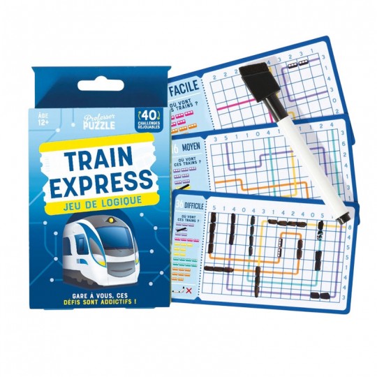 Train Express : Jeu de logique - Professor Puzzle Professor Puzzle - 2