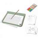 Kidydraw Pro - tablette lumineuse verte A4 transportable Nespart - 2 Kidydraw Pro - tablette lumineuse verte A4 transportable Nespart - 2