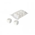 Lot 6 Dés 6 côtés 30 mm blanc vide - HOT Games Hot Games - 1 Lot 6 Dés 6 côtés 30 mm blanc vide - HOT Games Hot Games - 1