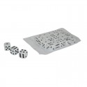 Lot 20 Dés couleur Blanc 16 mm - HOT Games Hot Games - 1 Lot 20 Dés couleur Blanc 16 mm - HOT Games Hot Games - 1