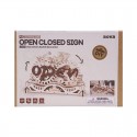 Open Closed Sign - Puzzle 3D ROKR Rokr - 2 Open Closed Sign - Puzzle 3D ROKR Rokr - 2