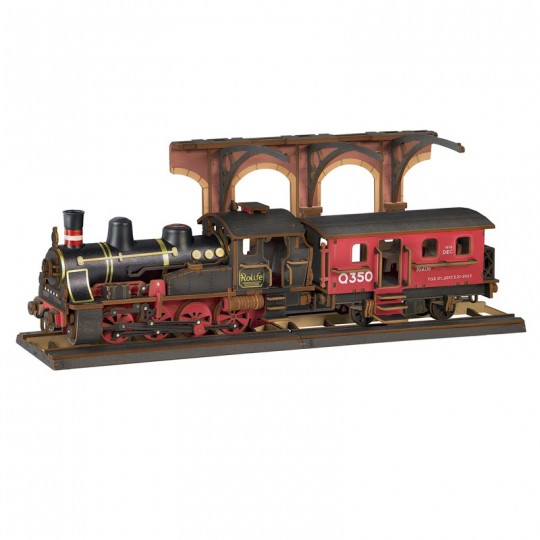 Steam Journey - Puzzle 3D en bois Rolife Rolife - 1