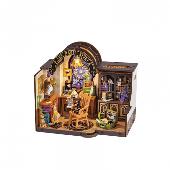 The Magic Study - Miniature 3D DIY Rolife Rolife - 1