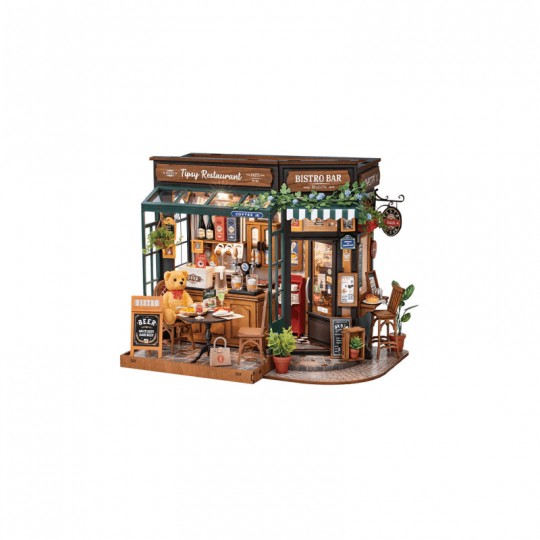 Tipsy Restaurant - Miniature 3D DIY Rolife Rolife - 1