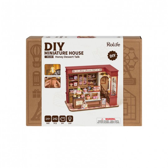 Honey Dessert Talk - Miniature 3D DIY Rolife Rolife - 1