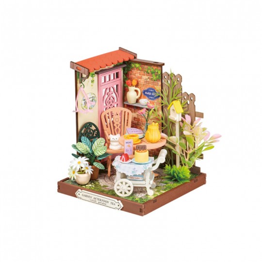 Fancy Tea Yard - Miniature 3D DIY Rolife Rolife - 1