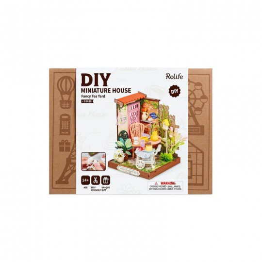 Fancy Tea Yard - Miniature 3D DIY Rolife Rolife - 2