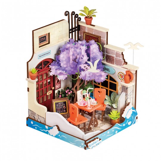 Sea Holiday Restaurant - Miniature 3D DIY Rolife Rolife - 1