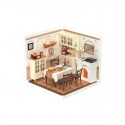 Warm Dining Room - Miniature 3D DIY Rolife Rolife - 1 Warm Dining Room - Miniature 3D DIY Rolife Rolife - 1