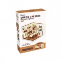 Warm Dining Room - Miniature 3D DIY Rolife Rolife - 2 Warm Dining Room - Miniature 3D DIY Rolife Rolife - 2