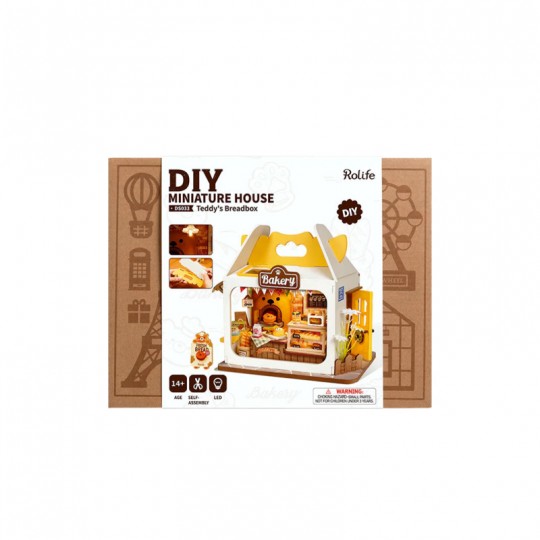 Teddys Breadbox - Miniature 3D DIY Rolife Rolife - 2