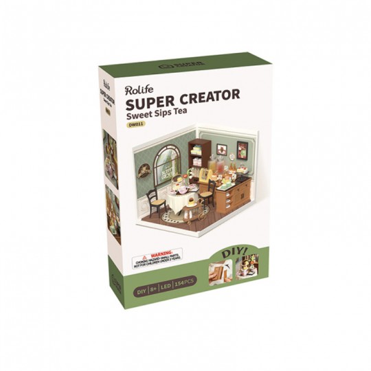 Sweet Sips Tea - Miniature 3D DIY Rolife Rolife - 2