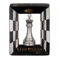Casse-Tête Huzzle Cast Chess King Silver Hanayama - 2 Casse-Tête Huzzle Cast Chess King Silver Hanayama - 2