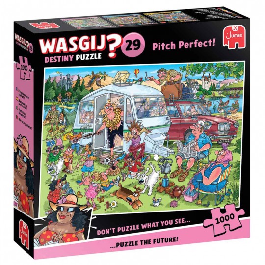 Puzzle 1000 pcs Wasgij Destiny 29 : Pitch Perfect! - Jumbo Jumbo Games - 1