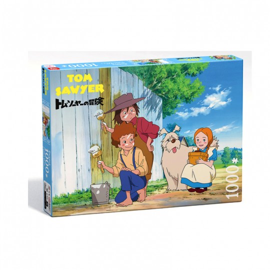 Puzzle 1000 pcs Tom Sawyer 02 - Kitsune Goodies Les séries de notre enfance - 1