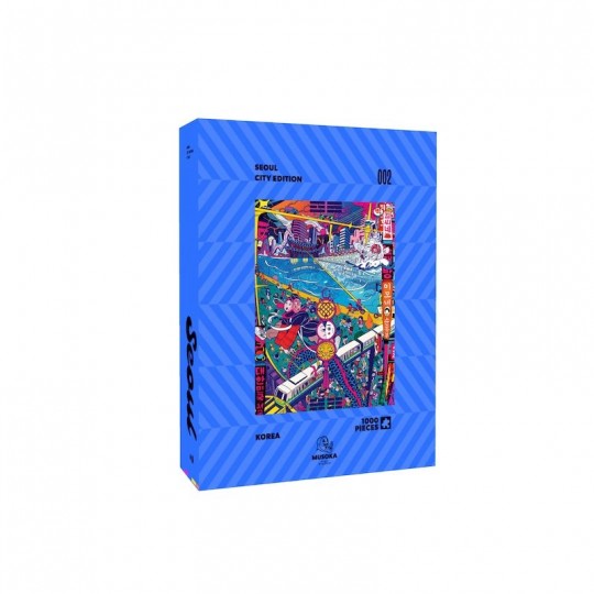 Puzzle 1000 pcs Cities Edition : Bangkok - Musoka Studio Musoka Studio - 1