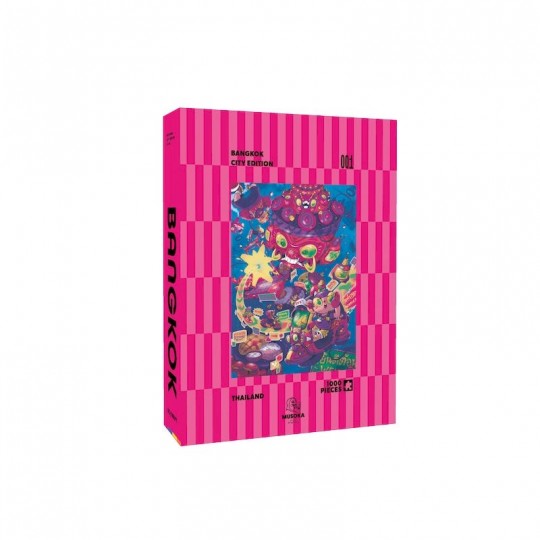Puzzle 1000 pcs Cities Edition : Seoul - Musoka Studio Musoka Studio - 1