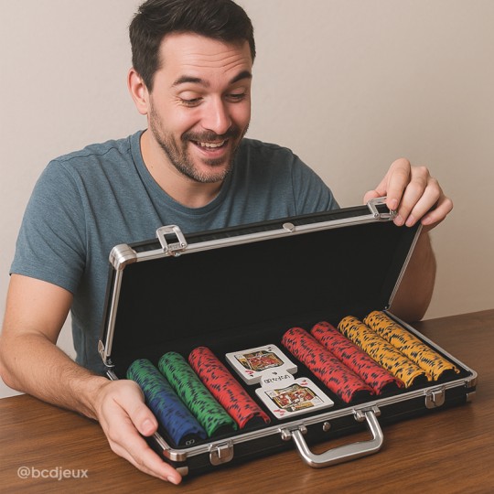 Mallette ProPoker 300 jetons Fibre de Carbone - Ambassador Ambassador - 2