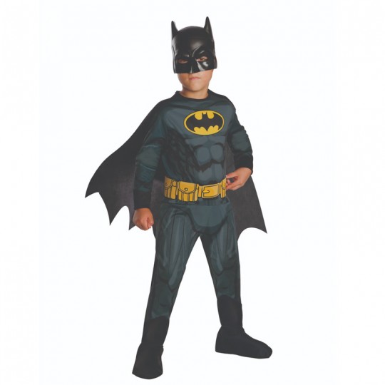 Déguisement 3-4 ans Batman noir et jaune Classique - Rubies Rubies - 1