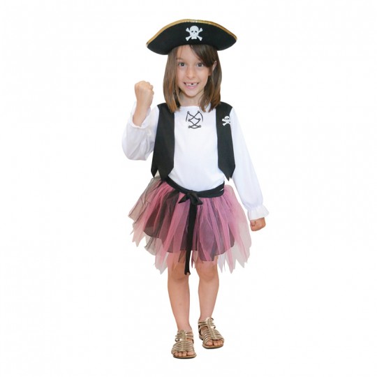 Déguisement 8-10 ans Pirate fille Entrée de gamme - Rubies Rubies - 1