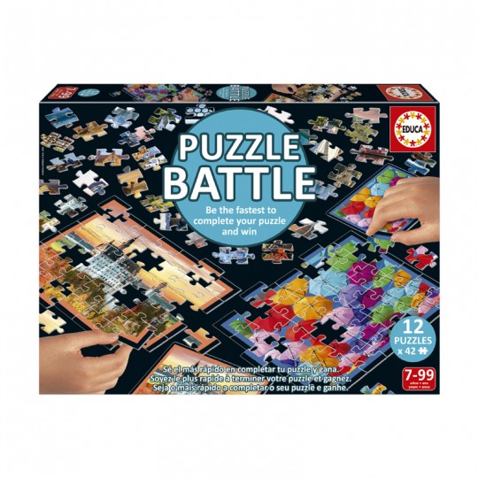 Puzzle Battle 12 x 42 pcs Travel - Educa Educa - 2