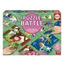 Puzzle Battle Junior 16 x 9 pcs Contes - Educa Educa - 1 Puzzle Battle Junior 16 x 9 pcs Contes - Educa Educa - 1