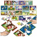 Puzzle Battle Junior 16 x 9 pcs Contes - Educa Educa - 2 Puzzle Battle Junior 16 x 9 pcs Contes - Educa Educa - 2