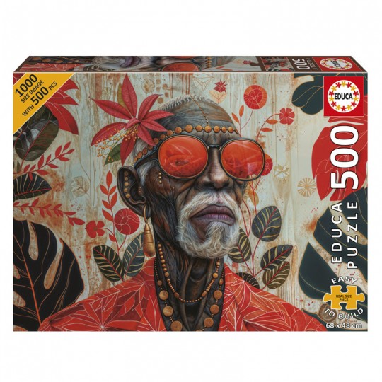Puzzle 500 pcs XXL Le Gardien Des Tropiques - Educa Educa - 1