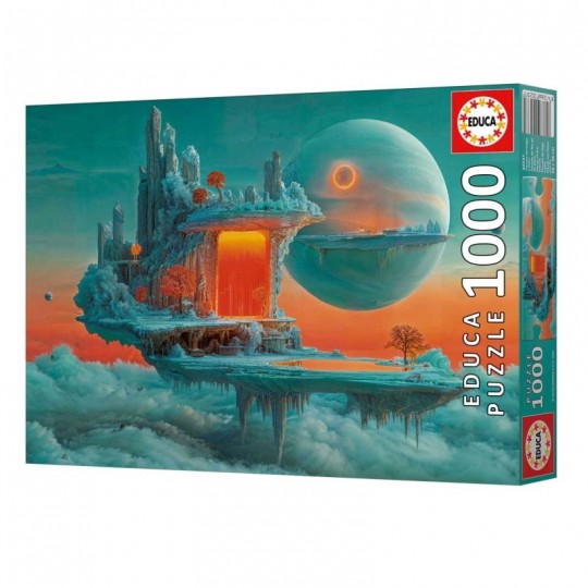 Puzzle 1000 pcs Planète de Feu et de Glace - Educa Educa - 1