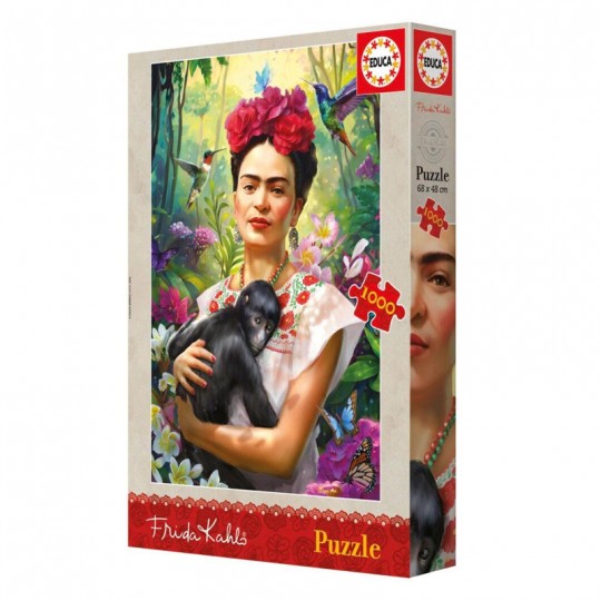 Puzzle 1000 pcs Le jardin de Frida Kahlo - Educa Educa - 1