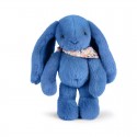Peluche Lapin Bleu 35 cm : Lapin Fleurette - Doudou et compagnie Doudou et compagnie - 1 Peluche Lapin Bleu 35 cm : Lapin Fleurette - Doudou et compagnie Doudou et compagnie - 1