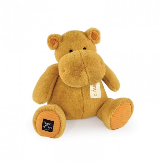Peluche Hippopotame ocre 40 cm - Histoire d'Ours Histoire d'Ours - 1