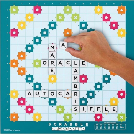 Scrabble Classique - 2 jeux en 1 Mattel - 4