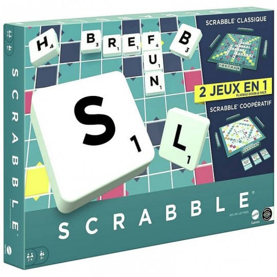 Scrabble Classique - 2 jeux en 1 Mattel - 1